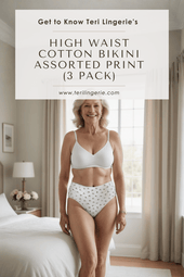 The Teri High Waist Cotton Bikini (3-Pack)