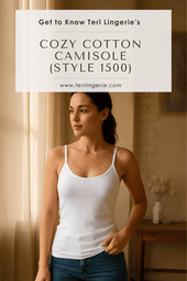 Teri’s 1500 Cotton Camisole | Breathable, Comfortable & Stylish