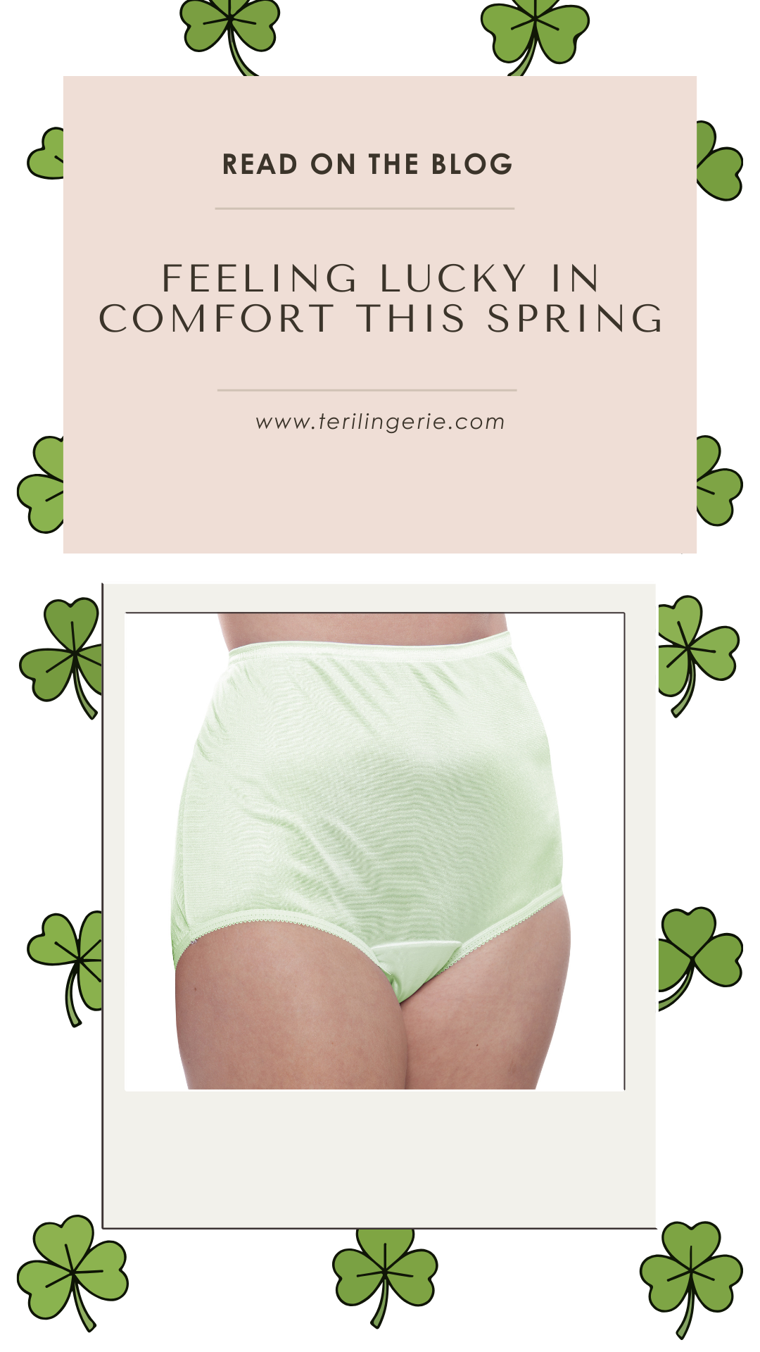 Feeling Lucky in Comfort This Spring