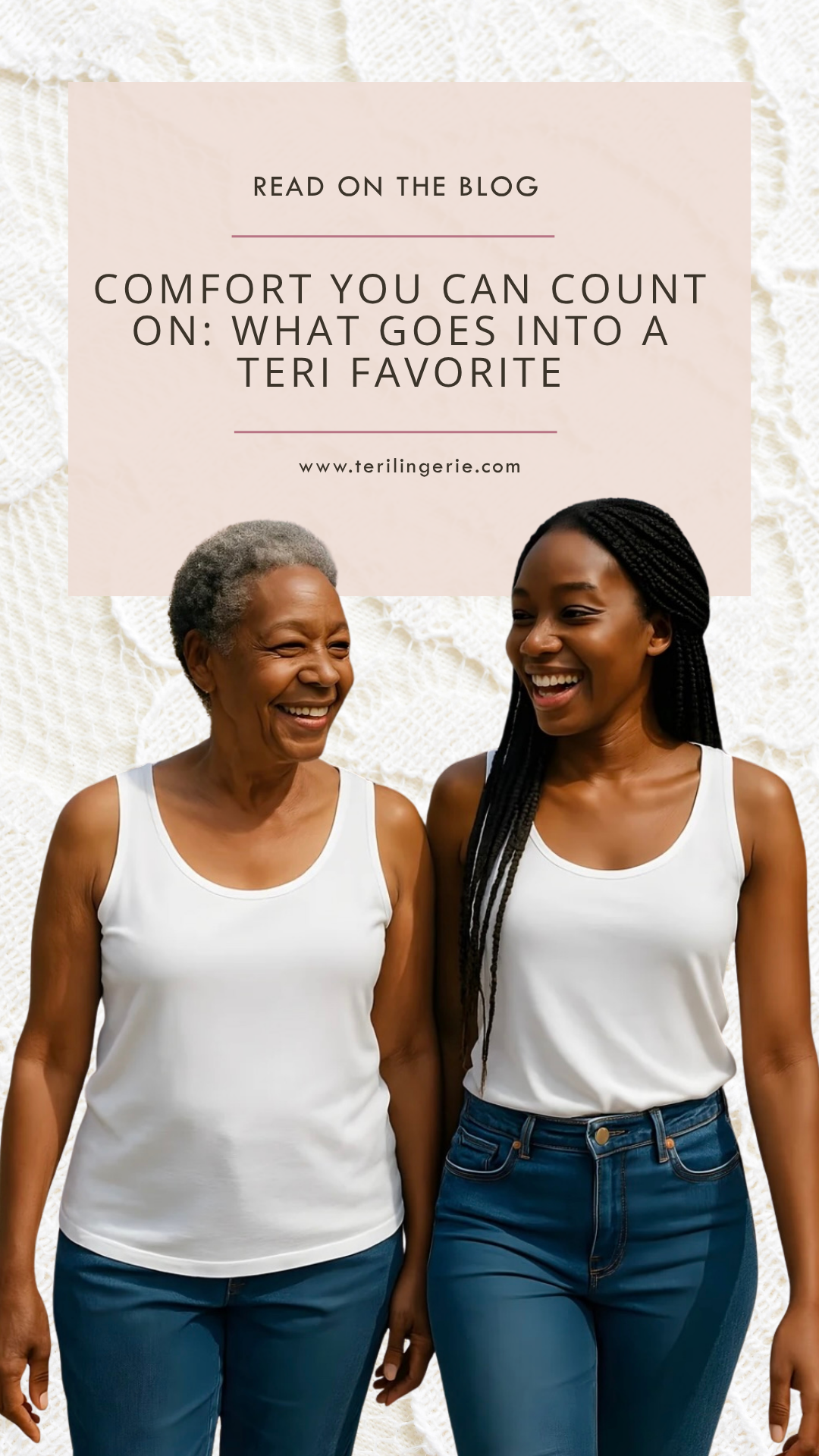 Comfort You Can Count On: What Goes Into a Teri Favorite