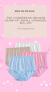 The Underwear Drawer Glow-Up: Small Changes, Big Joy