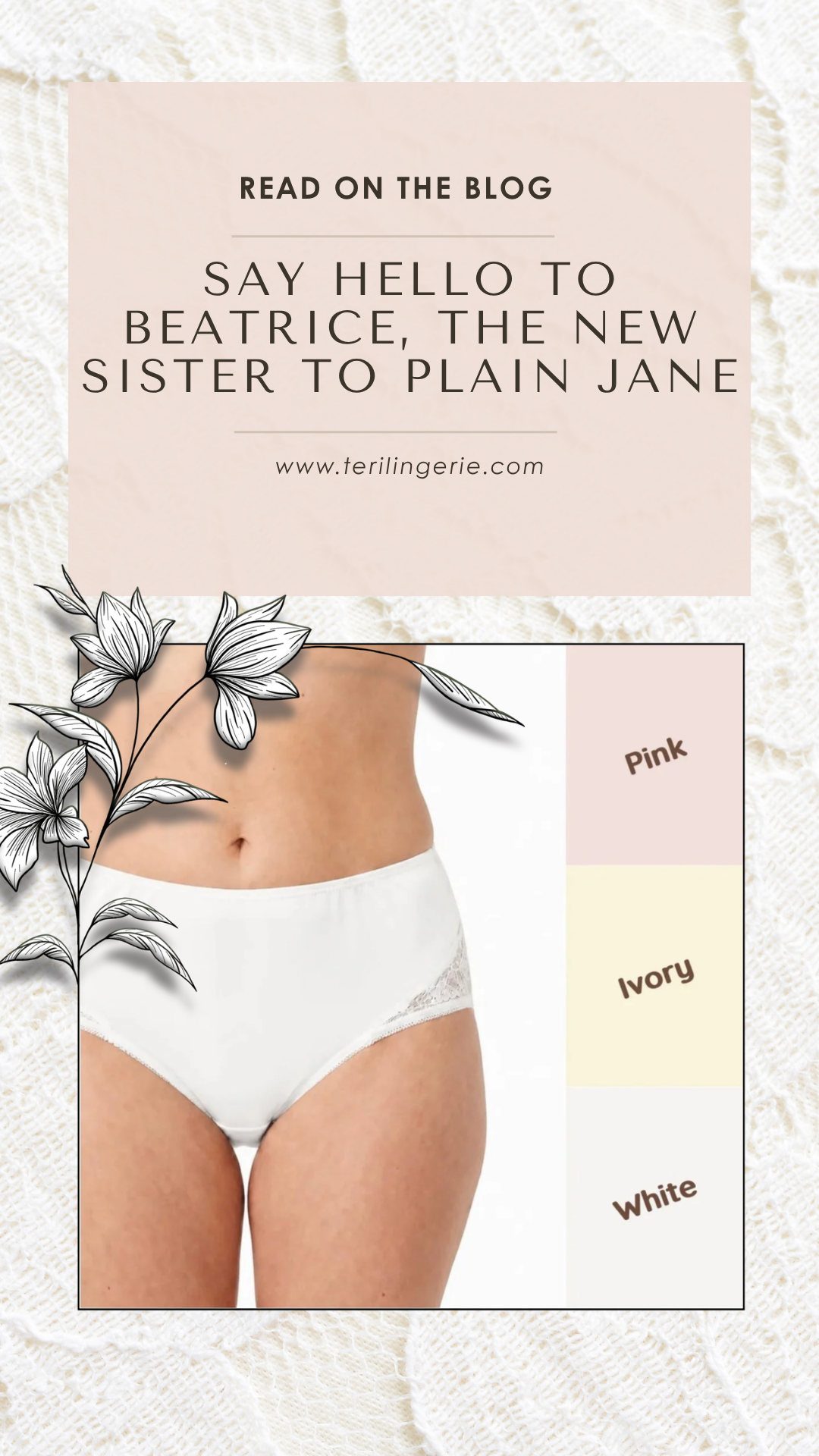 Say Hello to Beatrice, the New Sister to Plain Jane