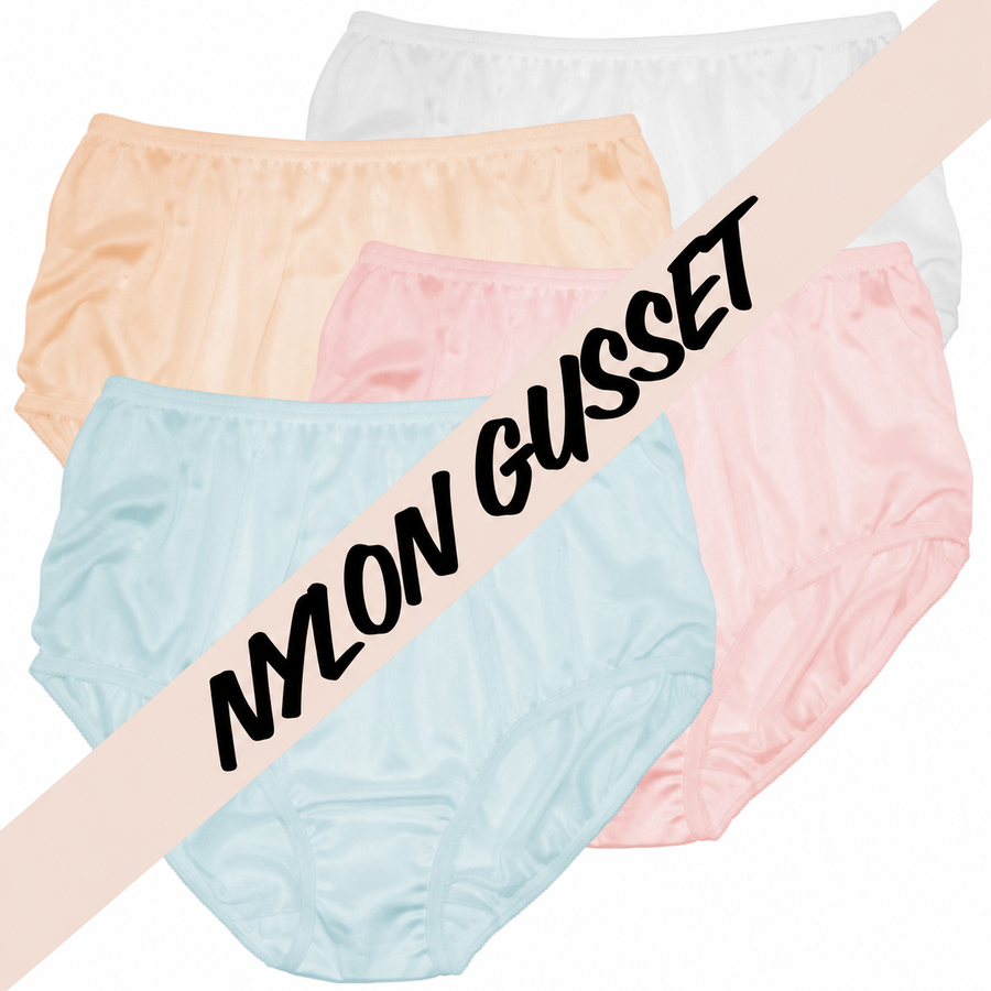 NYLON GUSSET Panties