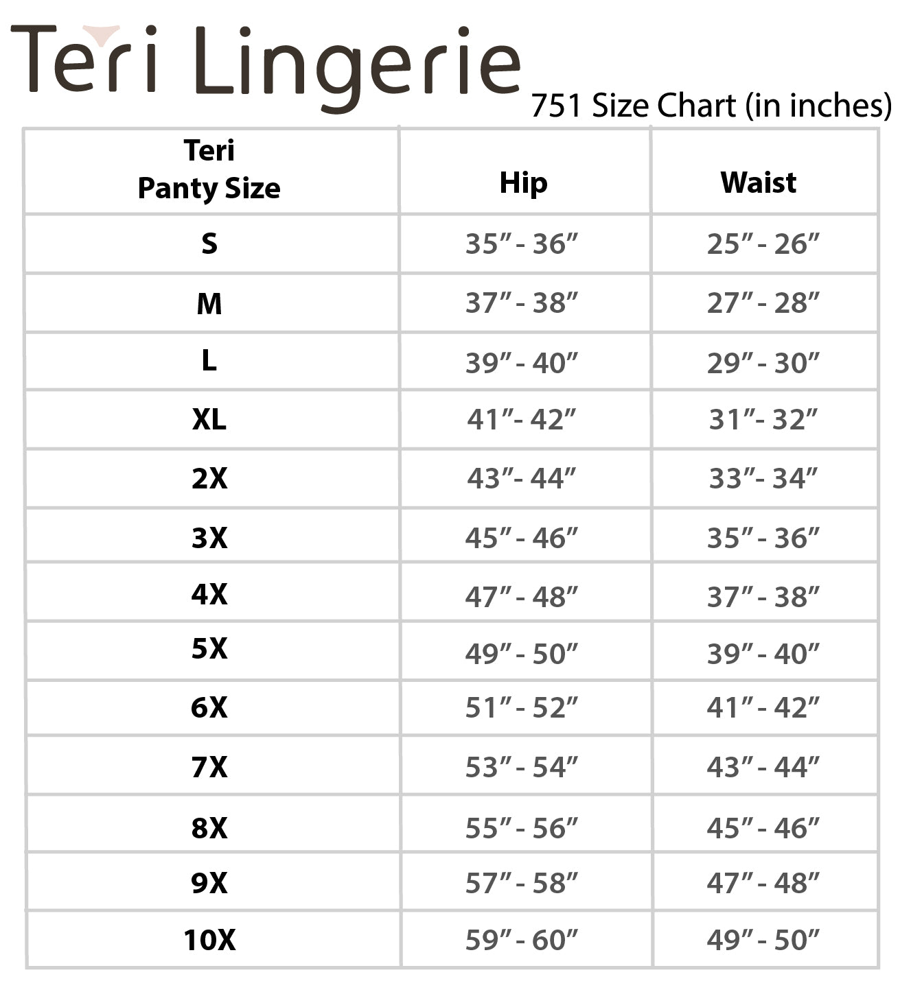 Teri Lingerie Highquality, classic undergarments at affordable prices