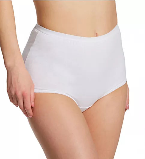 The Classic Betsy (M100) High Waist, 100% Cotton Brief with Elastic Leg